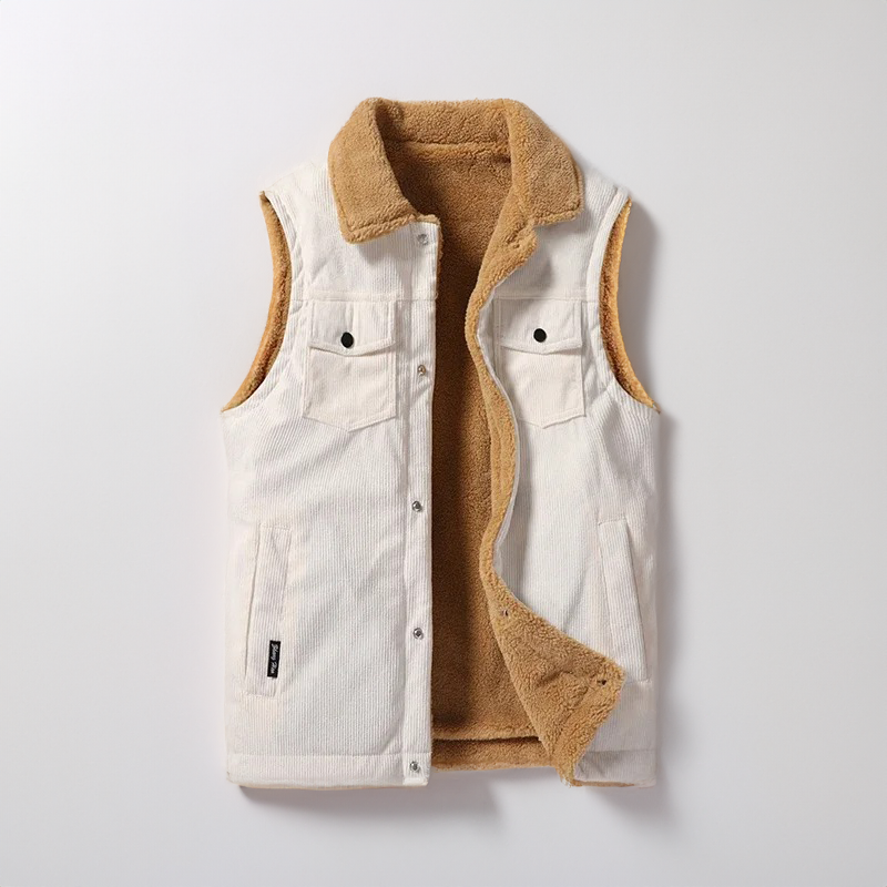 Hudson Casual Corduroy Vest