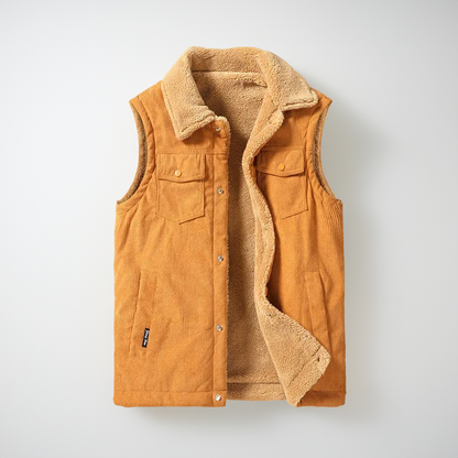 Hudson Casual Corduroy Vest