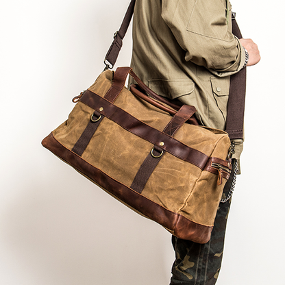 Marco Caruso Classic Canvas Duffel Bag