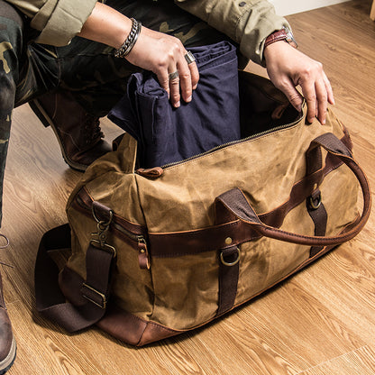 Marco Caruso Classic Canvas Duffel Bag