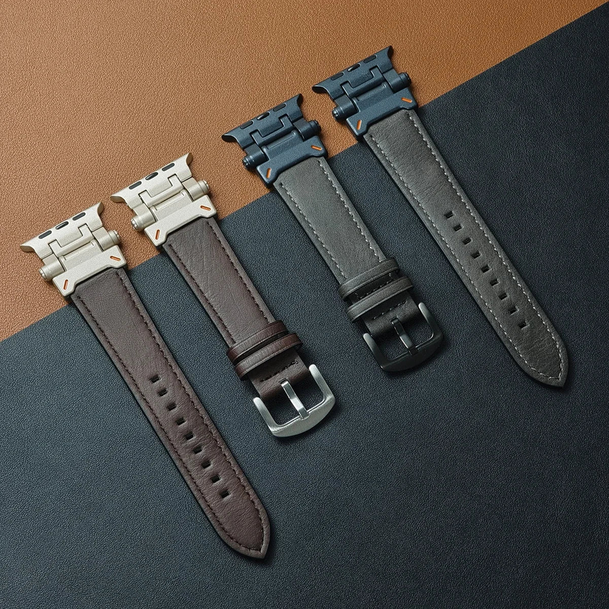 Heritage Craft Leather Apple Watch Strap