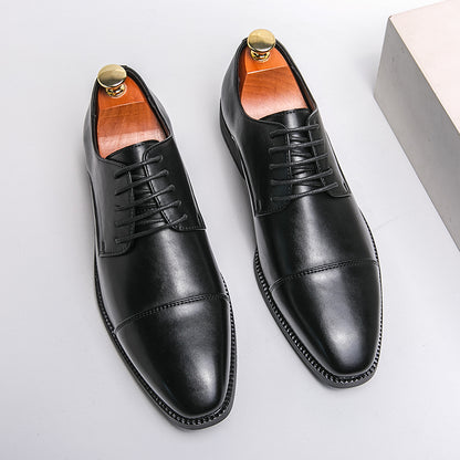 Roberto Mancini Leather Dress Shoes