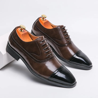 Antonio Morandi Brogue Dress Shoes