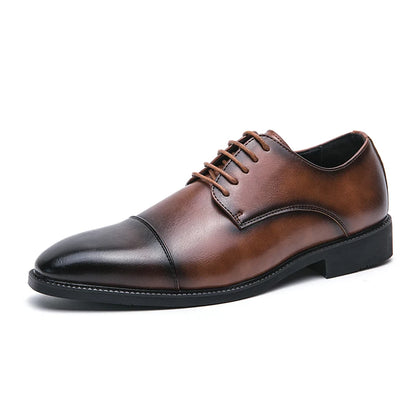 Roberto Mancini Leather Dress Shoes