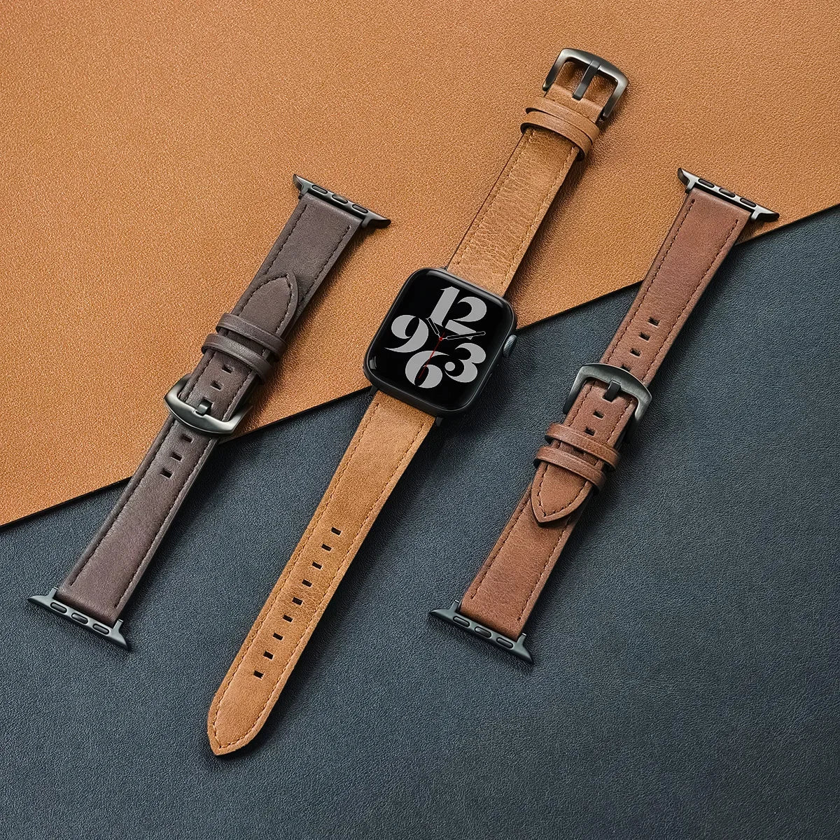 Siena Leather Apple Watch Band