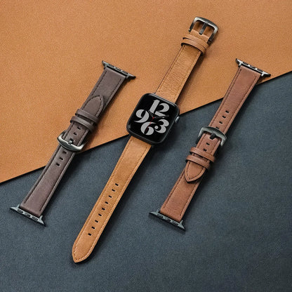 Siena Leather Apple Watch Band