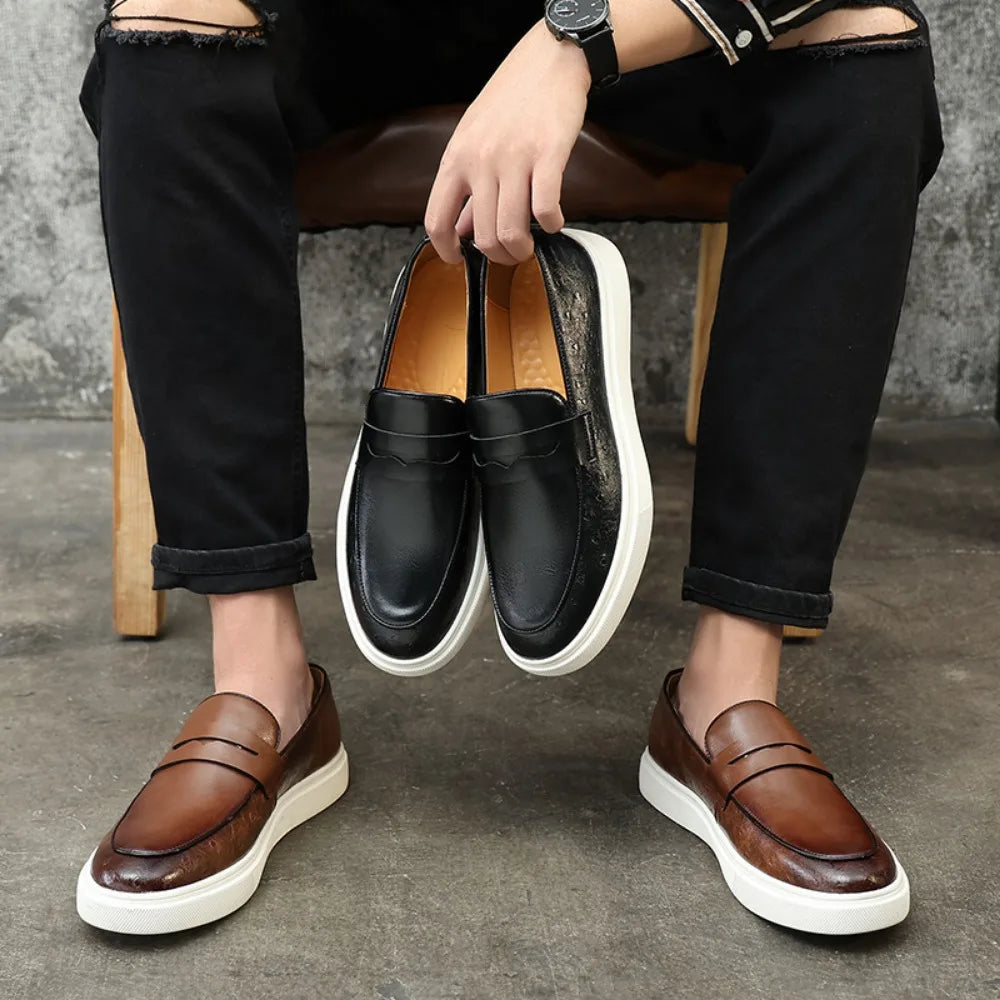 Lorenzo Bellucci Leather Loafers