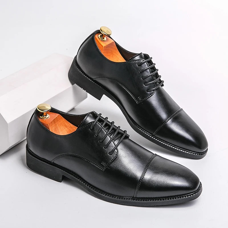 Roberto Mancini Leather Dress Shoes