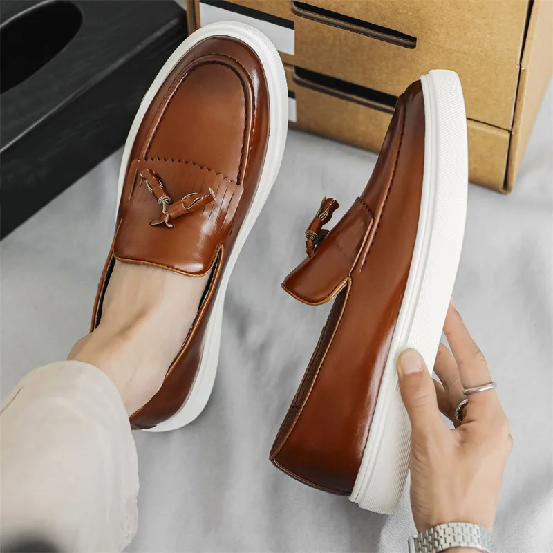 Carlo Donatello Tassel Loafers